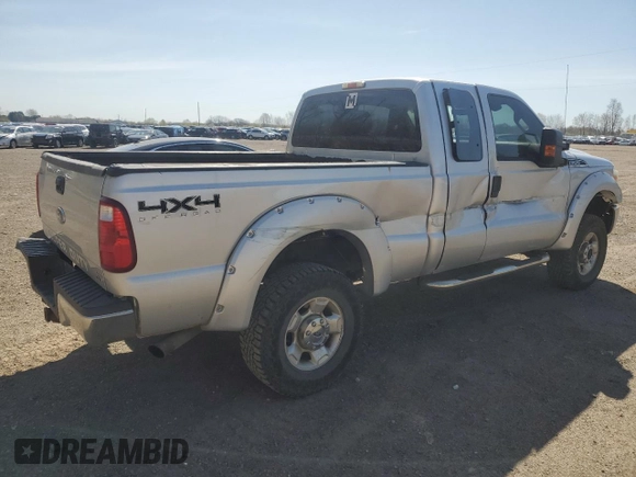 2011 Ford Super Duty F-250 SRW XL with VIN 1FT7X2B67BEB71809, listed as a Copart auction lot 53055825 with 217,846 mi miles and Clean Title. Bid and sale history available at carsss.com. Image 3.
