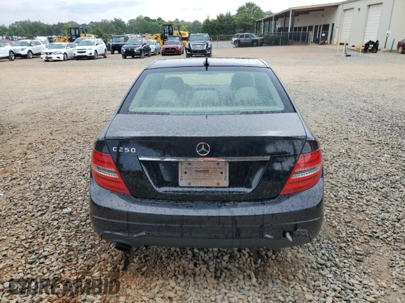 2014 Mercedes-Benz C 250 Sport with VIN WDDGF4HB5EA937668, listed as a Copart auction lot 60544955 with 213,372 mi miles and Salvage title. Bid and sale history available at DreamBid. Image 6.