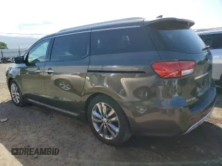 2017 Kia Sedona SX-L with VIN KNDME5C13H6278064, listed as a Copart auction lot 54727335 with 82,232 mi miles and Salvage Title. Bid and sale history available at carsss.com. Image 2.