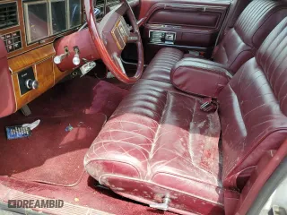 1989 Lincoln Town Car with VIN 1LNBM81F1KY658361, listed as a Copart auction lot 58558244 with 85,349 mi miles and Non Repairable. Bid and sale history available at carsss.com. Image 7.