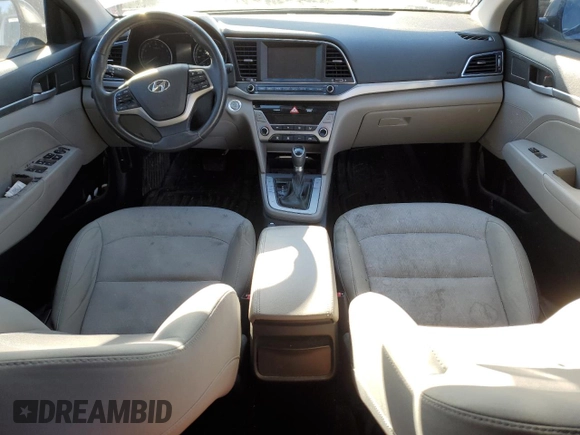 2017 Hyundai Elantra SE with VIN 5NPD84LF2HH083527, listed as a Copart auction lot 42385265 with Not Provided miles and Salvage Title. Bid and sale history available at DreamBid. Image 8.
