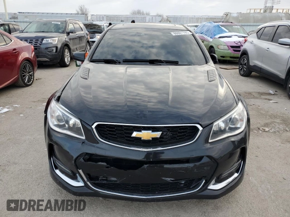 2017 Chevrolet SS with VIN 6G3F15RW2HL300583, listed as a Copart auction lot 88801195 with 92,144 mi miles and Salvage Title. Bid and sale history available at carsss.com. Image 5.