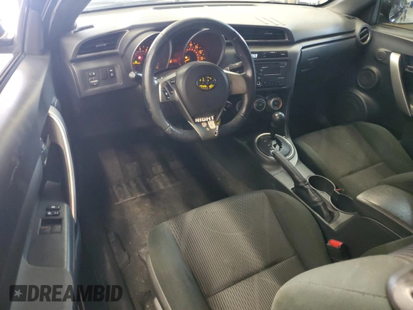 2012 Scion tC with VIN JTKJF5C74C3025200, listed as a Copart auction lot 50681345 with 127,723 mi miles and Salvage Title. Bid and sale history available at carsss.com. Image 8.