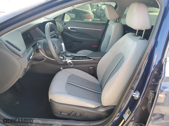 2021 Hyundai Sonata SEL with VIN 5NPEF4JA1MH097320, listed as a Copart auction lot 42179205 with 45,309 mi miles and Salvage Title. Bid and sale history available at carsss.com. Image 7.