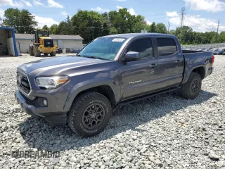 2017 Toyota Tacoma SR5 with VIN 5TFAZ5CN6HX045638, listed as a Copart auction lot 61394315 with 126,285 mi miles and Salvage title. Bid and sale history available at DreamBid. Image 1.