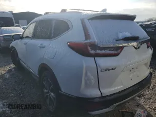 2021 Honda CR-V Touring with VIN 2HKRW2H93MH638790, listed as a Copart auction lot 46158785 with 0 mi miles and Salvage Title. Bid and sale history available at carsss.com. Image 2.
