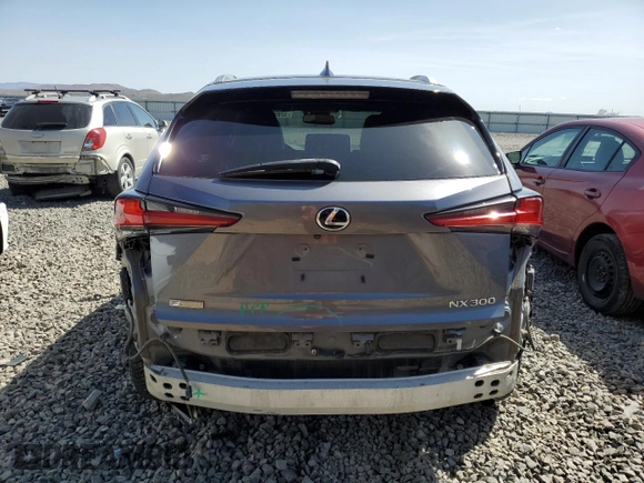 2019 Lexus NX with VIN JTJBARBZ5K2204187, listed as a Copart auction lot 52053175 with 6,458 mi miles and Salvage Title. Bid and sale history available at carsss.com. Image 6.