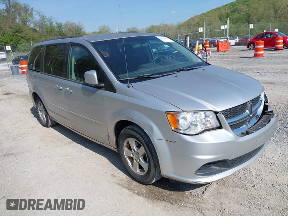 2012 Dodge Grand Caravan SXT with VIN 2C4RDGCG0CR284124, listed as a IAAI auction lot 42103224 with 131,691 mi miles and . Bid and sale history available at DreamBid. Image 1.