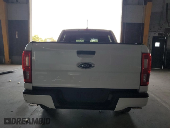 2022 Ford Ranger XL with VIN 1FTER4EHXNLD46693, listed as a Copart auction lot 58147745 with 55,681 mi miles and Salvage title. Bid and sale history available at DreamBid. Image 6.