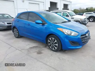2017 Hyundai Elantra GT with VIN KMHD35LH8HU384102, listed as a IAAI auction lot 41708769 with 97,157 mi miles. Bid and sale history available at carsss.com. Image 1.