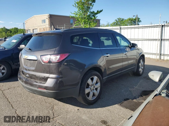 2016 Chevrolet Traverse LT z VIN 1GNKRGKD4GJ243846, wystawiony jako Copart lot #55827285 z przebiegiem Nie podano mil oraz Czysty tytuł • Clean title. Historia ofert i sprzedaży dostępna na DreamBid. Obrazek 3.