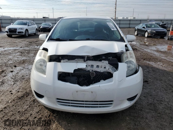 2007 Toyota Yaris with VIN JTDJT903X75096744, listed as a Copart auction lot 46918115 with 216,258 mi miles and Salvage Title. Bid and sale history available at carsss.com. Image 5.