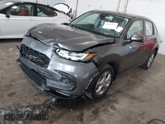 2024 Honda HR-V LX with VIN 3CZRZ2H38RM755554, listed as a IAAI auction lot 42426436 with 3,881 mi miles and . Bid and sale history available at DreamBid. Image 2.