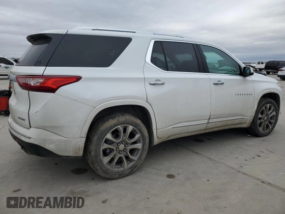 2020 Chevrolet Traverse Premier with VIN 1GNEVKKW8LJ223588, listed as a Copart auction lot 42379705 with 74,977 mi miles and Clean Title. Bid and sale history available at carsss.com. Image 3.