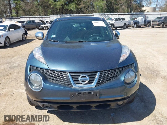 2014 Nissan Juke S with VIN JN8AF5MV9ET483956, listed as a IAAI auction lot 41803318 with 118,221 mi miles. Bid and sale history available at carsss.com. Image 6.