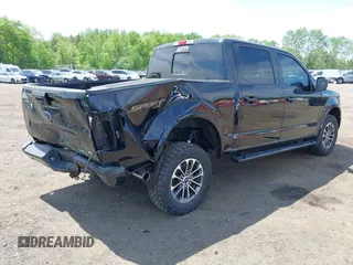 2018 Ford F-150 XL with VIN 1FTEW1EG0JFB61382, listed as a IAAI auction lot 42231412 with 101,376 mi miles and . Bid and sale history available at DreamBid. Image 4.