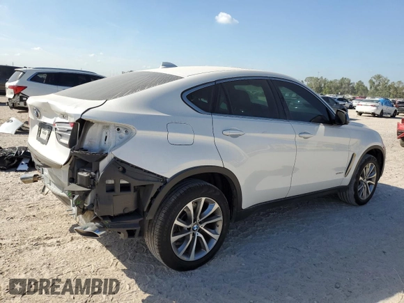 2018 BMW X6 sDrive35i with VIN 5UXKU0C5XJ0G69741, listed as a Copart auction lot 77366934 with 66,287 mi miles and Salvage Title. Bid and sale history available at carsss.com. Image 3.
