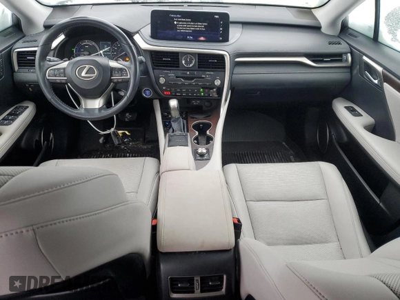 2020 Lexus RX with VIN 2T2HGMDA6LC053459, listed as a Copart auction lot 43967805 with 59,381 mi miles and Salvage Title. Bid and sale history available at carsss.com. Image 8.