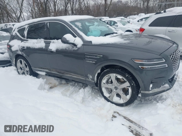 2022 Genesis GV80 с VIN KMUHBDSB8NU095701, выставлен на аукционе IAAI как лот 41204838 с пробегом 29 440 миль миль и . История ставок и продаж доступна на DreamBid. Изображение 1.