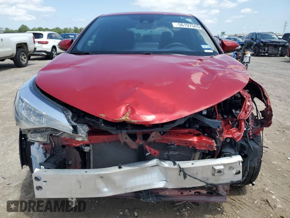 2021 Toyota C-HR LE with VIN JTNKHMBX0M1098199, listed as a Copart auction lot 56197565 with 33,119 mi miles and Salvage Title. Bid and sale history available at DreamBid. Image 5.