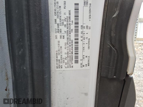 2018 Ford Transit с VIN 1FTBW2CM6JKA36363, выставлен на аукционе Copart как лот 74249814 с пробегом 151 390 миль миль и Чистый • Clean title. История ставок и продаж доступна на DreamBid. Изображение 13.
