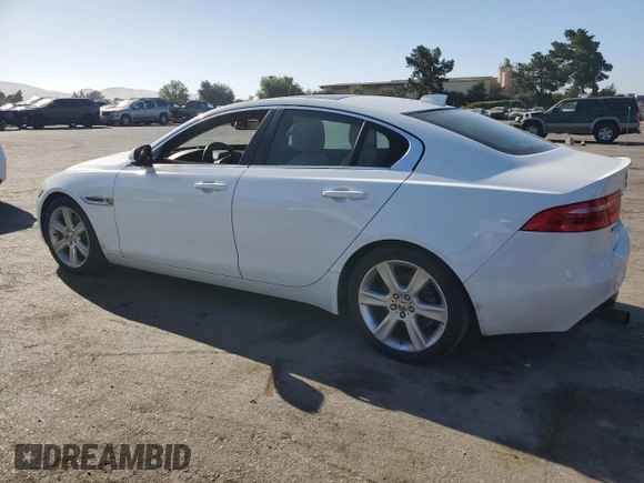 2017 Jaguar XE with VIN SAJAE4BNXHA968653, listed as a Copart auction lot 57039744 with 148,481 mi miles and Salvage Title. Bid and sale history available at DreamBid. Image 2.