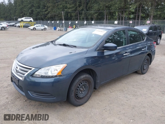 2013 Nissan Sentra S with VIN 3N1AB7AP3DL758073, listed as a IAAI auction lot 42103827 with 84,844 mi miles and . Bid and sale history available at DreamBid. Image 2.
