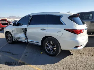 2016 Infiniti QX60 with VIN 5N1AL0MN2GC531738, listed as a Copart auction lot 43287585 with 77,626 mi miles and Salvage Title. Bid and sale history available at carsss.com. Image 2.