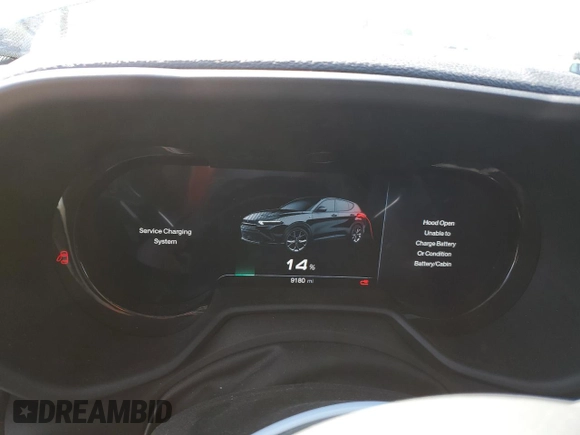 2024 Dodge Hornet R/T with VIN ZACPDFCW3R3A25155, listed as a Copart auction lot 55942905 with 9,180 mi miles and Salvage title. Bid and sale history available at DreamBid. Image 9.