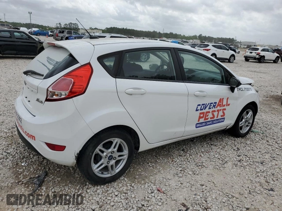 2018 Ford Fiesta SE with VIN 3FADP4EJ7JM119951, listed as a Copart auction lot 50230735 with 168,665 mi miles and Salvage Title. Bid and sale history available at DreamBid. Image 3.