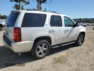 2012 Chevrolet Tahoe LTZ with VIN 1GNSKCE07CR202564, listed as a Copart auction lot 57683125 with 179,256 mi miles and Salvage title. Bid and sale history available at DreamBid. Image 3.