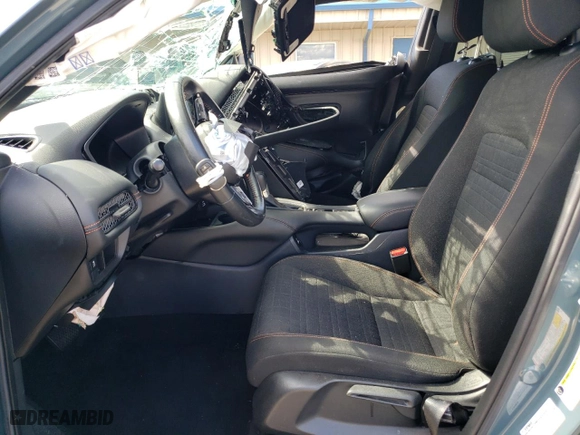 2023 Honda HR-V Sport with VIN 3CZRZ1H59PM700801, listed as a Copart auction lot 63952284 with 9,046 mi miles and Salvage Title. Bid and sale history available at carsss.com. Image 7.