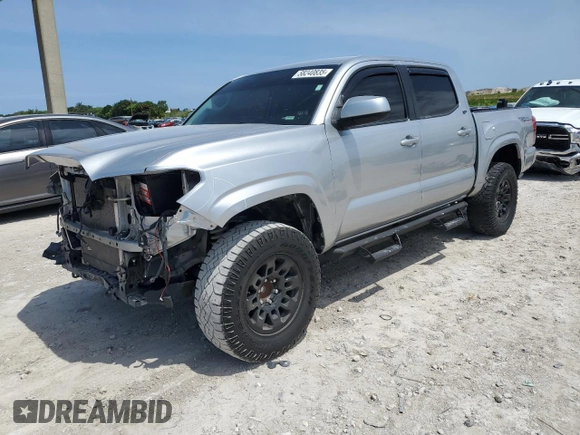 2022 Toyota Tacoma SR with VIN 3TYAX5GN2NT045965, listed as a Copart auction lot 58240835 with 54,231 mi miles and Salvage title. Bid and sale history available at DreamBid. Image 1.