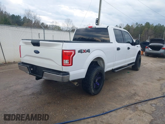 2017 Ford F-150 XL with VIN 1FTFW1EF3HKD01096, listed as a IAAI auction lot 41856491 with 194,667 mi miles and . Bid and sale history available at DreamBid. Image 4.