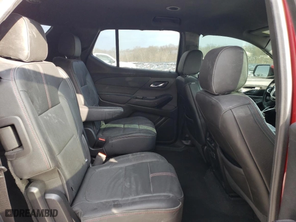 2022 Chevrolet Traverse RS with VIN 1GNERJKW9NJ136221, listed as a Copart auction lot 83496934 with 61,538 mi miles and Salvage Title. Bid and sale history available at carsss.com. Image 11.