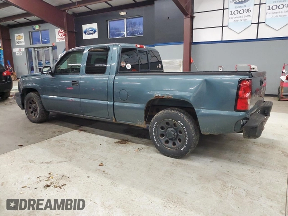 2006 Chevrolet Silverado 1500 Work Truck with VIN 1GCEC19X46Z288905, listed as a Copart auction lot 41909105 with 186,325 mi miles and Clean Title. Bid and sale history available at carsss.com. Image 2.