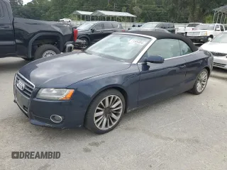 2010 Audi A5 Premium Plus with VIN WAULFAFH3AN018752, listed as a Copart auction lot 71505394 with 133,524 mi miles and Non Repairable. Bid and sale history available at carsss.com. Image 1.