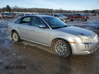 2008 Mercury Sable with VIN 1MEHM40W98G615585, listed as a Copart auction lot 46117115 with 131,240 mi miles and Salvage title. Bid and sale history available at DreamBid. Image 4.