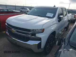 2020 Chevrolet Silverado 1500 LT with VIN 3GCPWCED6LG186606, listed as a IAAI auction lot 41370483 with 97,432 mi miles. Bid and sale history available at carsss.com. Image 2.
