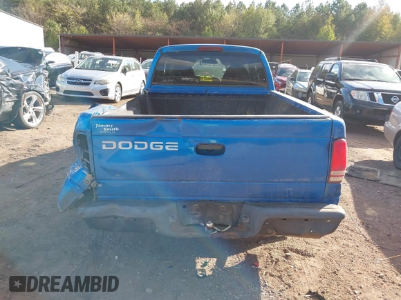 1998 Dodge Dakota with VIN 1B7FL22P9WS602318, listed as a IAAI auction lot 40830718 with 290,693 mi miles. Bid and sale history available at carsss.com. Image 16.