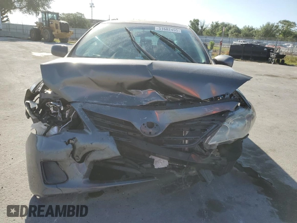 2013 Toyota Corolla L with VIN 5YFBU4EE3DP198691, listed as a Copart auction lot 51682455 with 121,637 mi miles and Salvage Title. Bid and sale history available at carsss.com. Image 5.