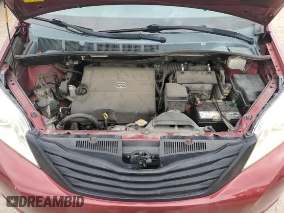 2014 Toyota Sienna L с VIN 5TDZK3DC8ES408192, выставлен на аукционе Copart как лот 60872055 с пробегом 149 177 миль миль и Чистый • Clean title. История ставок и продаж доступна на DreamBid. Изображение 12.