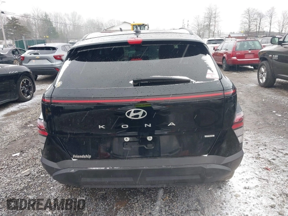 2024 Hyundai Kona SEL with VIN KM8HBCAB8RU085752, listed as a IAAI auction lot 40961834 with 17,974 mi miles. Bid and sale history available at carsss.com. Image 17.