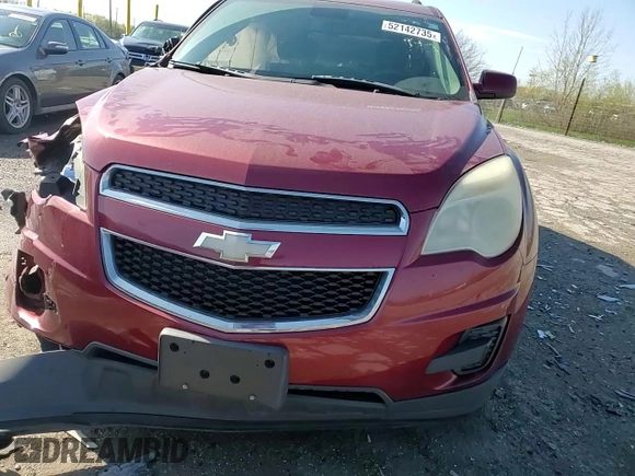2012 Chevrolet Equinox 1LT z VIN 2GNALDEK9C6293235, wystawiony jako Copart lot #52142735 z przebiegiem 174 653 mil mil oraz Szkoda całkowita • Salvage title. Historia ofert i sprzedaży dostępna na DreamBid. Obrazek 11.