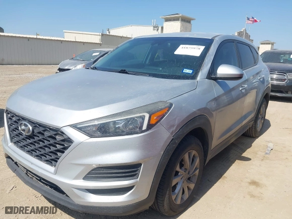 2019 Hyundai Tucson SE with VIN KM8J23A43KU854215, listed as a IAAI auction lot 41875978 with 105,307 mi miles. Bid and sale history available at carsss.com. Image 19.