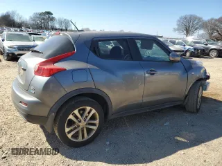 2013 Nissan Juke SV with VIN JN8AF5MR1DT206574, listed as a Copart auction lot 47843895 with 123,181 mi miles and Salvage Title. Bid and sale history available at carsss.com. Image 3.