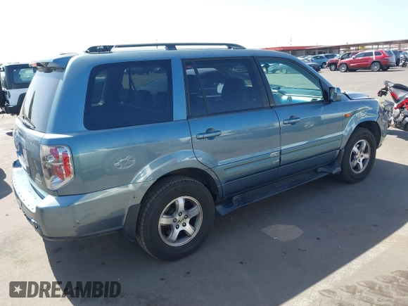 2006 Honda Pilot EX-L with VIN 2HKYF18536H548948, listed as a IAAI auction lot 36572651 with 242,758 mi miles and . Bid and sale history available at DreamBid. Image 4.