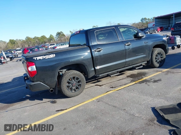 2021 Toyota Tundra SR5 with VIN 5TFDY5F13MX005925, listed as a IAAI auction lot 41352132 with 57,470 mi miles and . Bid and sale history available at DreamBid. Image 4.
