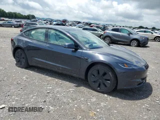 2025 Tesla Model 3 Long Range с VIN 5YJ3E1EA5SF996941, выставлен на аукционе Copart как лот 60059355 с пробегом 1 015 миль миль и Списание • Salvage title. История ставок и продаж доступна на DreamBid. Изображение 4.