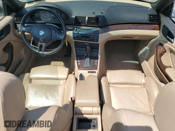 2004 BMW 3 Series 325Ci with VIN WBABW33434PL25386, listed as a Copart auction lot 62984964 with 88,373 mi miles and Salvage Title. Bid and sale history available at carsss.com. Image 8.